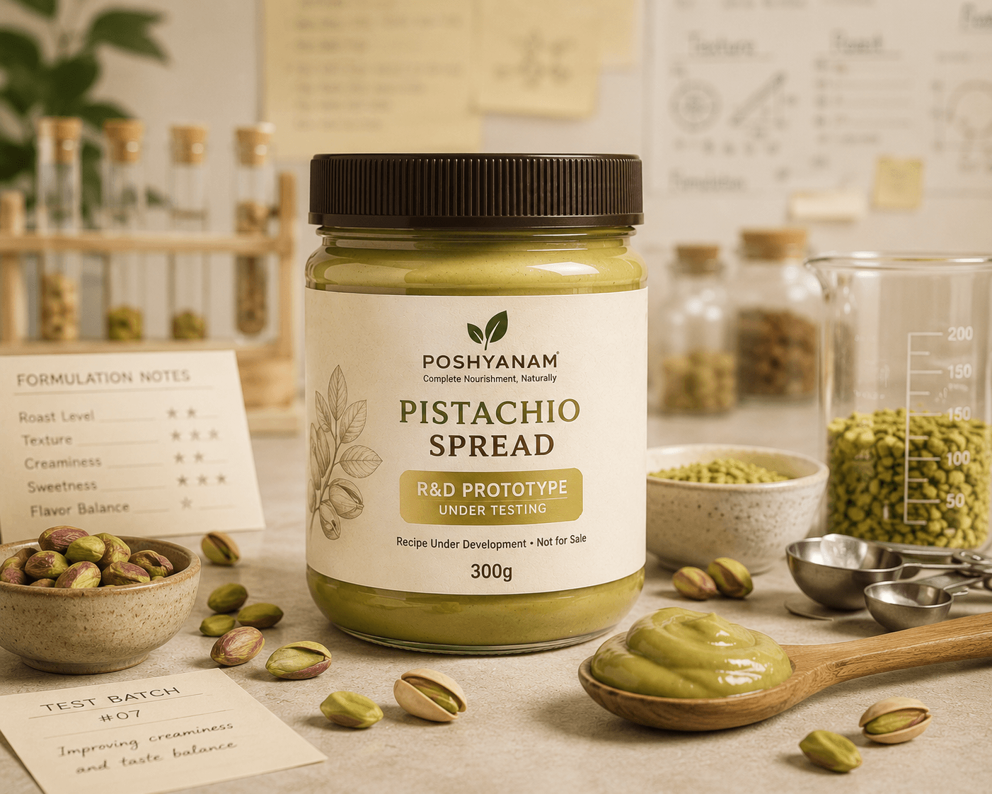 Poshyanam natural nutrition spread jar